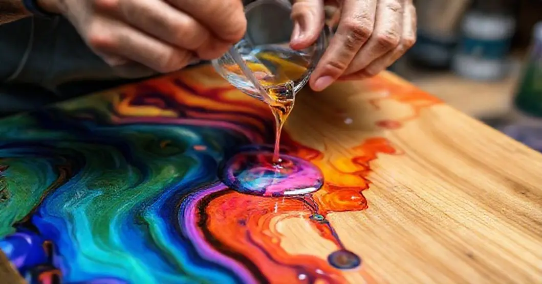 Curso de mesas resinadas e revestimento epóxi