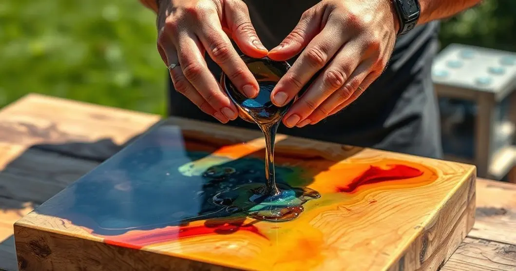 Curso de mesas resinadas mercado livre