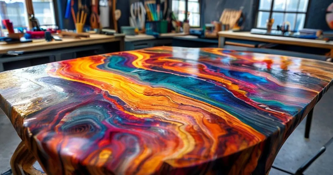 Curso de mesas resinadas senai