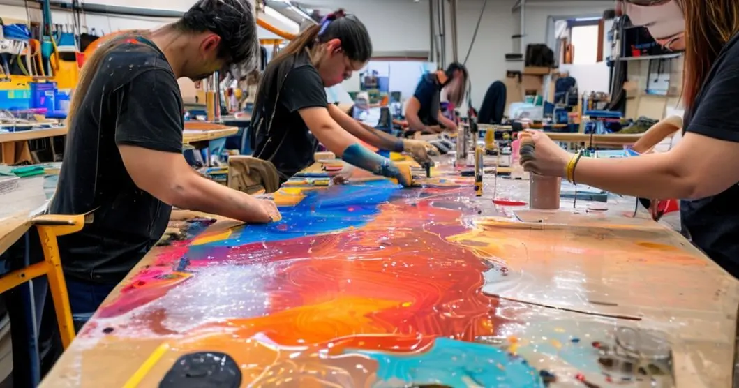 Curso de mesea de resinas