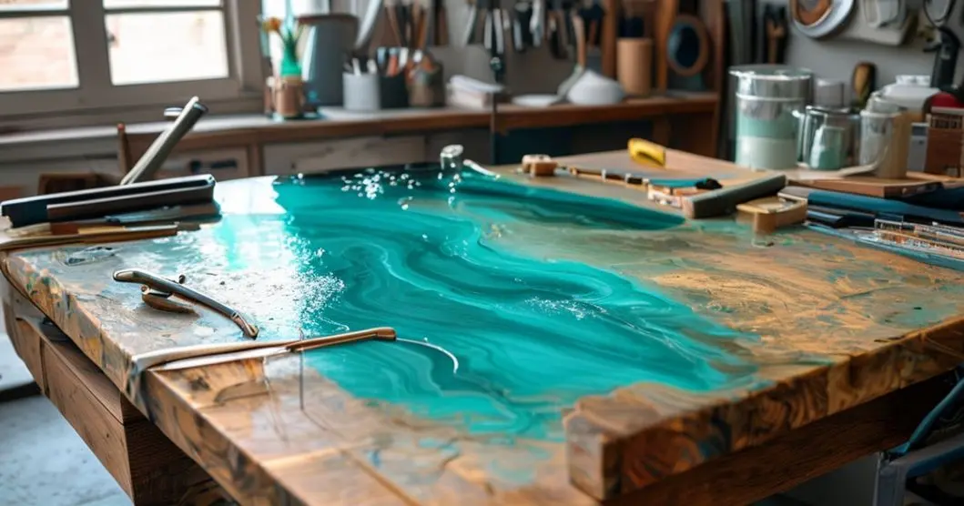 curso faca vc mesmo mesa de resina