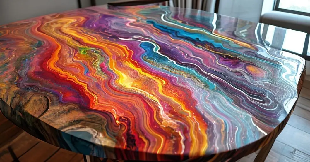 curso gratis de resina epoxy em mesa