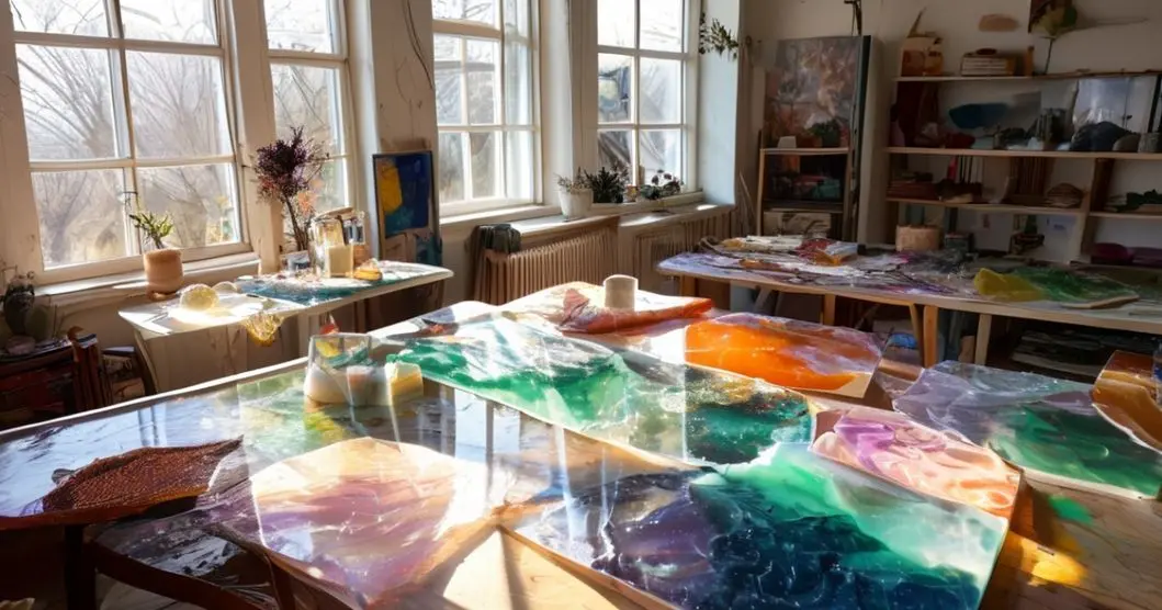 Curso gratuito de mesas resinadas