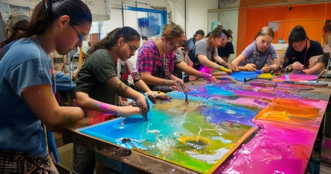 Curso online de mesas resinadas