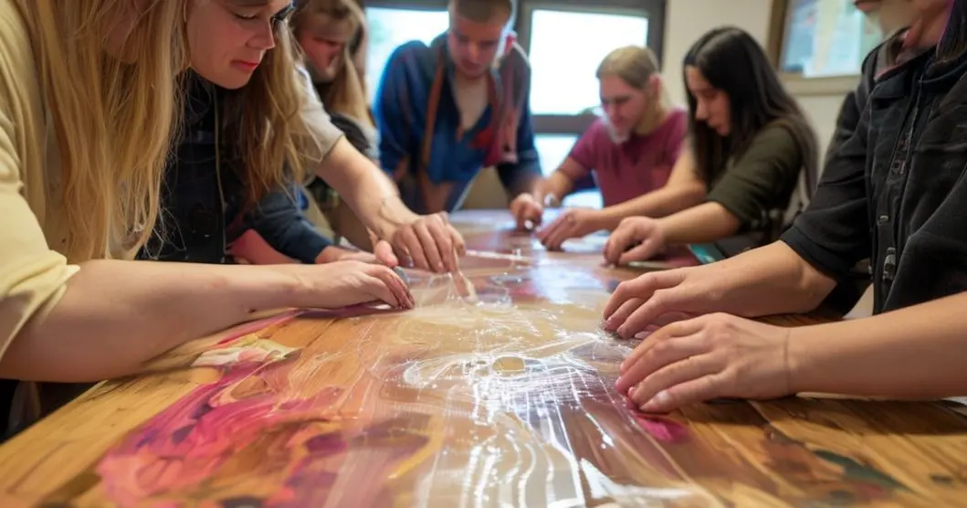 Curso para mesas de resina