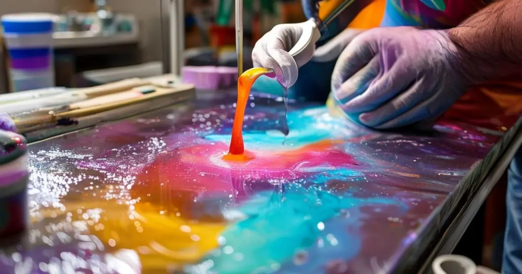 Curso presencial de mesa resinada