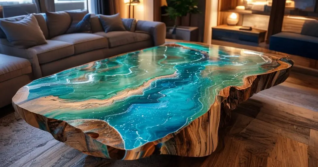 custo de uma mesa resinada